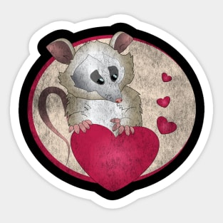 Possum Lovers Sticker